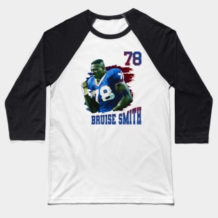 Bruise Smith || 78 || Retro Football Baseball T-Shirt